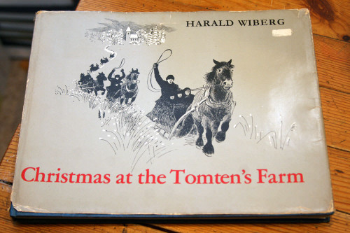 Christmas at the Tomten's Farm by Harald Wiberg 1968 HC/DJ SWEDEN Children's