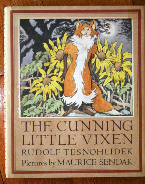 THE CUNNING LITTLE VIXEN by Rudolf Tesnohlidek & MAURICE SENDAK 1985 1st Ed.