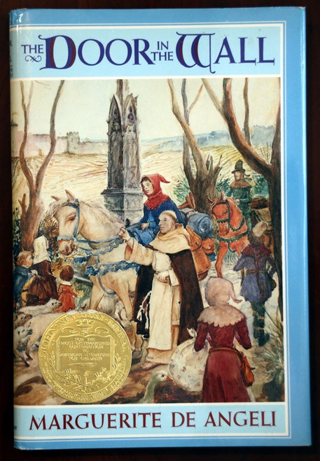 The Door in the Wall by Marguerite De Angeli 1989 HC/DJ England Bubonic Plague