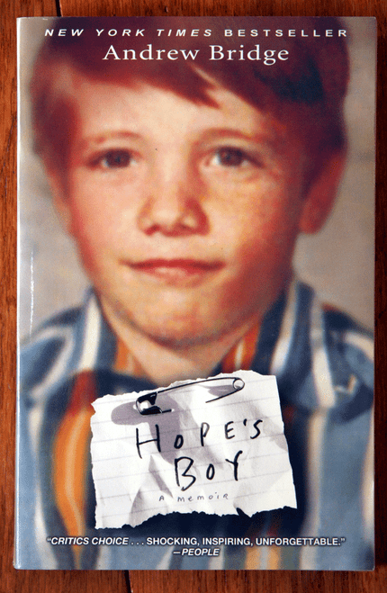 Hope's Boy by Andrew Bridge AUTHOR SIGNED COPY 2008 1st Paperback Edition