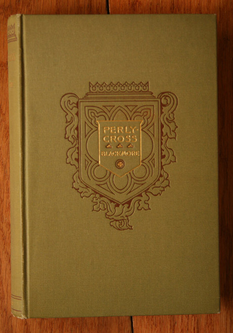 PERLYCROSS by R.D. Blackmore 1894 Harper & Brothers Novel Antique Book