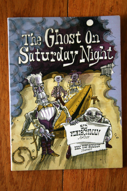 The Ghost on Saturday Night by Sid Fleischman 1975 1st Printing Scholastic PB