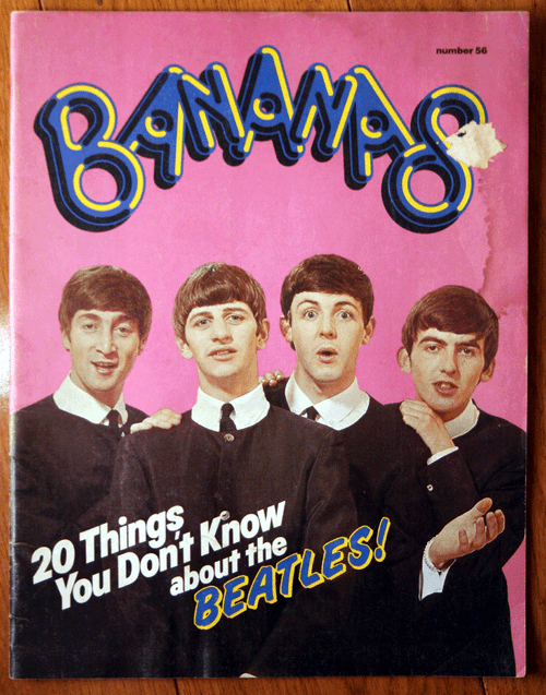 BANANAS 20 Things You Didnt' Know about the BEATLES #56 1982 Magazine