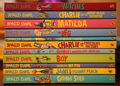 Lot of 11 ROALD DAHL Paperback Books Charlie & Chocolate Factory, Matilda, BFG +
