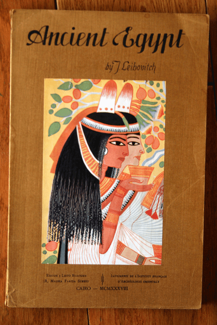 ANCIENT EGYPT by J. Leibovitch 1938 Cairo Intro to Archaeology ILLUSTRATED