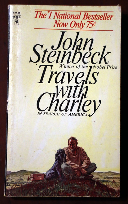 Travels with Charley by John Steinbeck 1963 Bantam Books Vintage Paperback