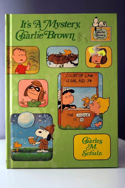 It's a Mystery, Charlie Brown (1975) HARDCOVER Charles M. Schulz - Very Good