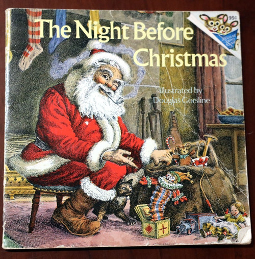 The Night Before Christmas by Clement C. Moore 1975 Softcover - Douglas Gorsline