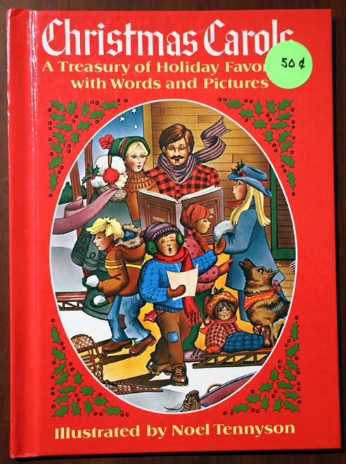 Christmas Carols Illustrated by Noel Tennyson 1981 Random House Holiday Treasury