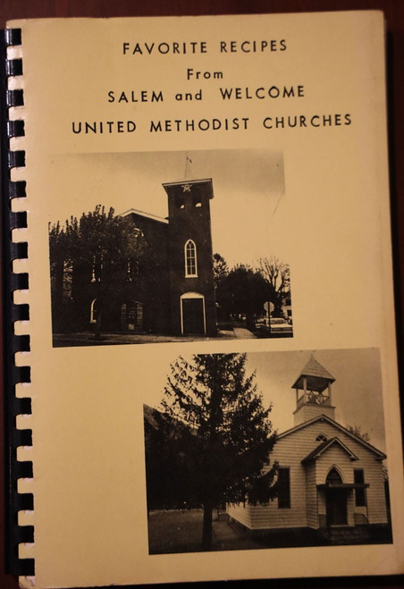 Salem/Welcome United Methodist Church Cookbook 1975 Orwigsburg, Landingville PA