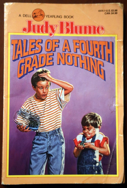 Tales of a Fourth Grade Nothing by Judy Blume 1991 Dell Yearling Paperback