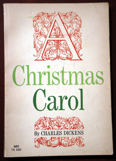 A Christmas Carol by Charles Dickens - Vintage Scholastic 1970 Paperback TX 450