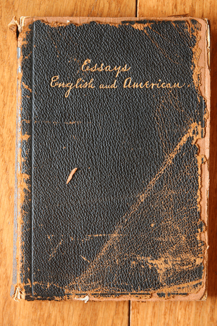Essays English and American Edited by Raymond Alden & Robert Smith 1927 Leather