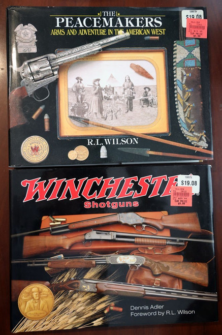 THE PEACEMAKERS by R.L. Wilson + WINCHESTER Shotguns - Dennis Adler FIREARMS/GUN