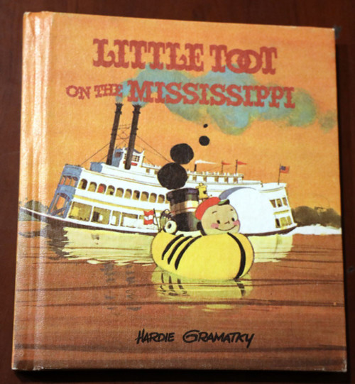 LITTLE TOOT ON THE MISSISSIPPI by Hardie Gramatky 1973 Vintage Weekly Reader