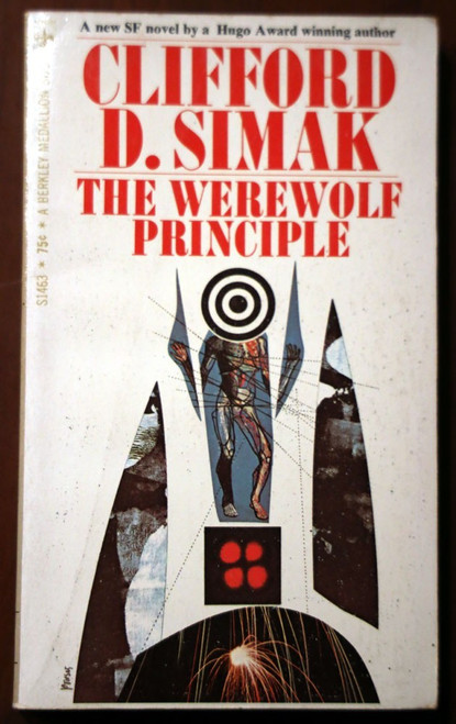 The Werewolf Principle by Clifford D. Simak 1968 Vintage Sci-Fi Paperback Novel