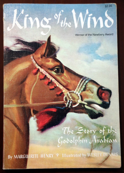 KING OF THE WIND by Marguerite Henry/Wesley Dennis 1980 Vintage Paperback HORSE