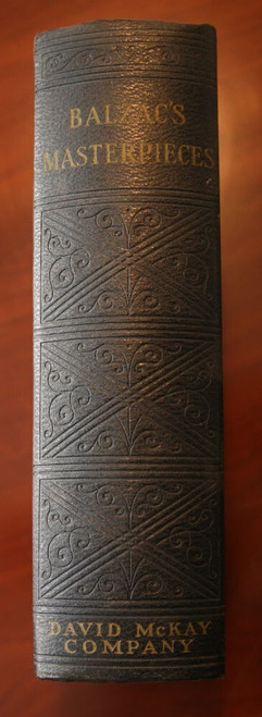 BALZAC'S MASTERPIECES Ten Novels by Honore de Balzac 1931 David McKay Company