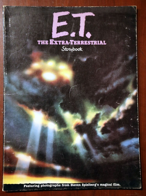 E.T. The Extra-Terrestrial Storybook 1982 Softcover By William Kotzwinkle MOVIE