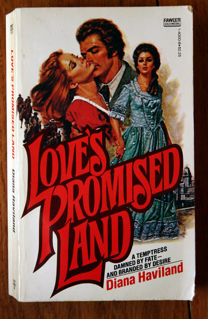 Love's Promised Land by Diana Haviland 1978 Vintage Paperback Fawcett Gold Medal