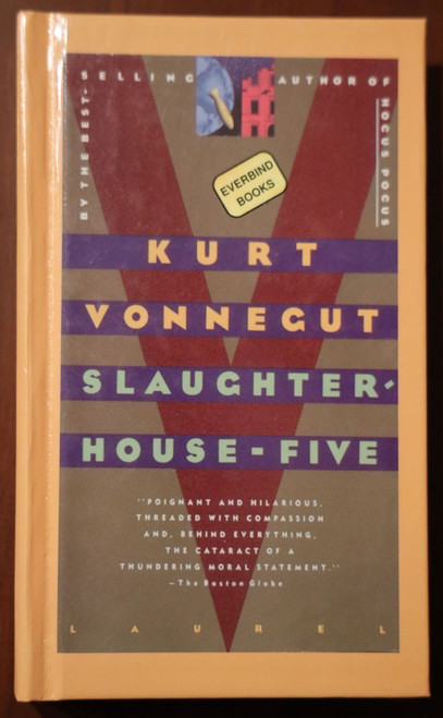 SLAUGHTERHOUSE-FIVE by Kurt Vonnegut EVERBIND BOOK 1991 Hardcover Permabook Like
