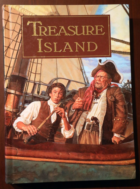 TREASURE ISLAND by Robert Louis Stevenson 1994 Illustrated Junior Library