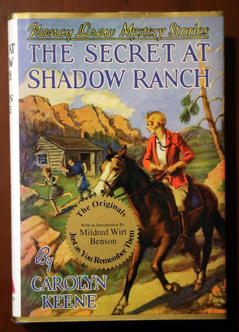 The Secret at Shadow Ranch by Carolyn Keene Applewood Books HC/DJ NANCY DREW #5