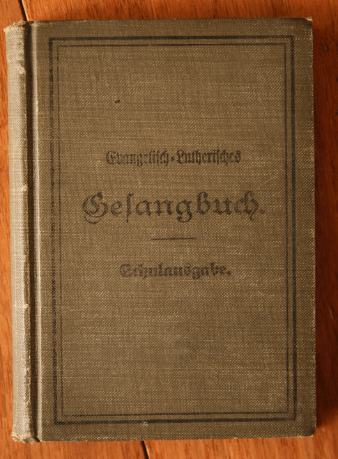 Kirchen-Gesangbuch 1904 Dr. Martin Luther Augsburg Confession GERMAN HYMN BOOK
