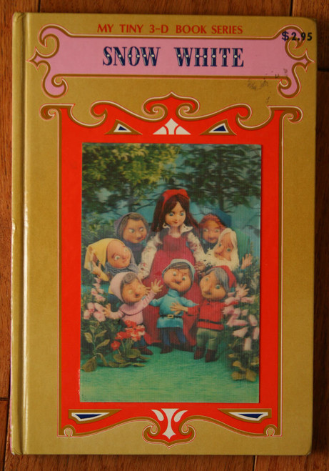 SNOW WHITE My Tiny 3-D Book Series Playmore Inc. Froebel-Kan Co. Tokyo Japan 