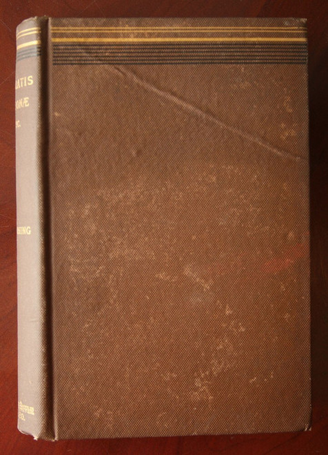 DRAMATIS PERSONAE by Robert Browning 1883 Author's Edition Antique Hardcover