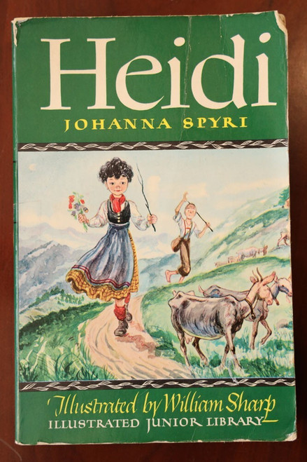 Heidi by Johanna Spyri 1984 Illustrated Junior Library Paperback William Sharp