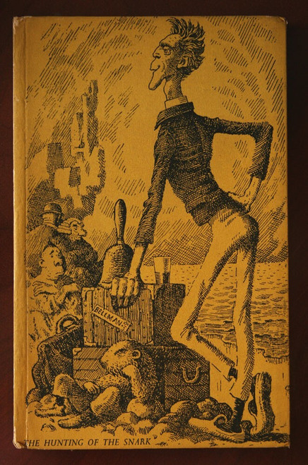 Hunting of the Snark LEWIS CARROLL 1948 Illustrated by Mervyn Peake Zodiac Book