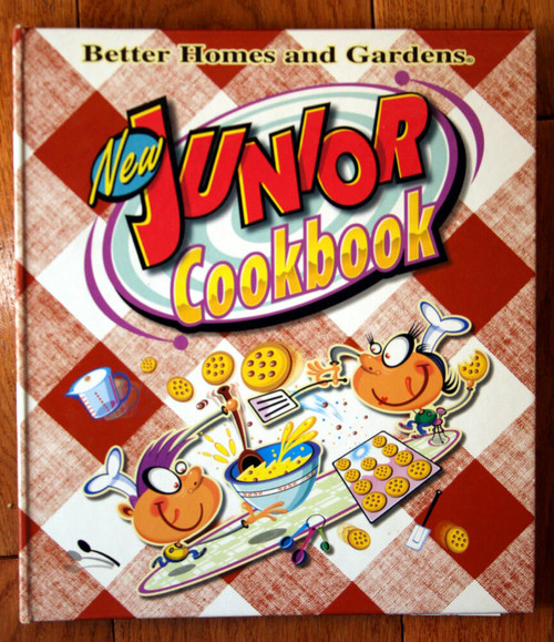 Better Homes and Gardens NEW JUNIOR COOKBOOK 1997 Spiral Bound Hardcover