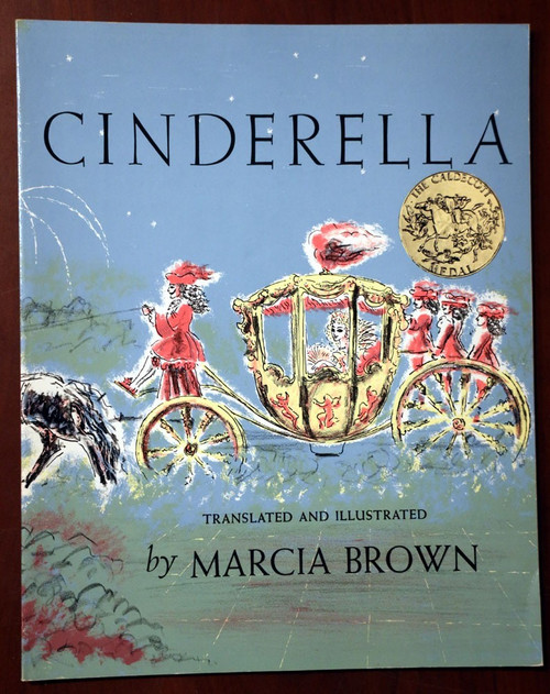 CINDERELLA by Marcia Brown - Vintage Paperback [Charles Perrault] c. 1954