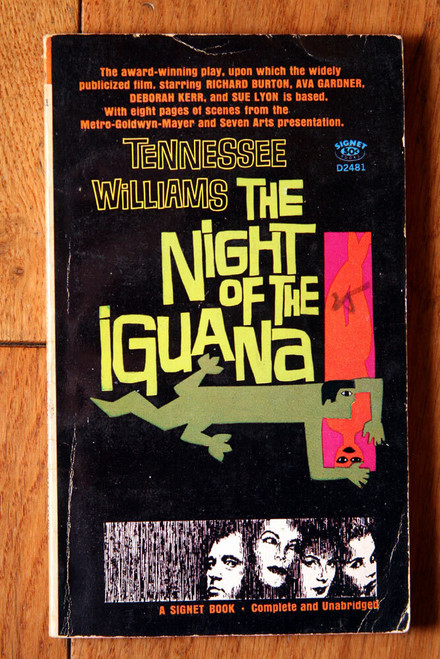 The Night of the Iguana by Tennessee Williams 1964 1st First Printing Paperback