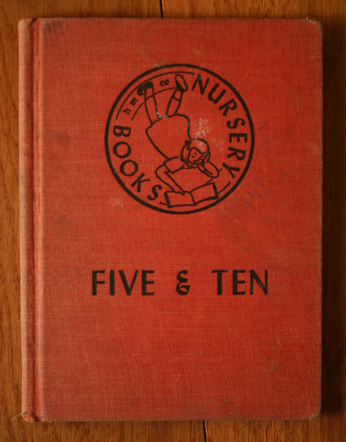 FIVE AND TEN by Roberta Whitehead 1943 Illustrated by Lois Lenski Red Hardcover