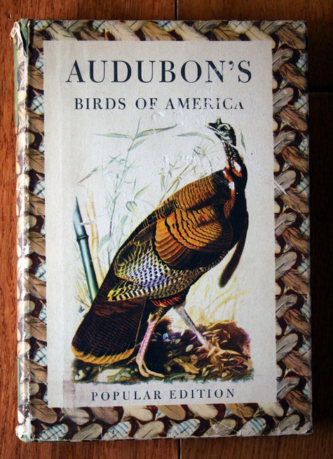 AUDUBON'S BIRDS OF AMERICA Popular Edition 1950 Hardcover with Dust Jacket RARE