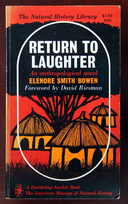 Return to Laughter by Elenore Smith Bowen 1964 Vintage Paperback Natural History