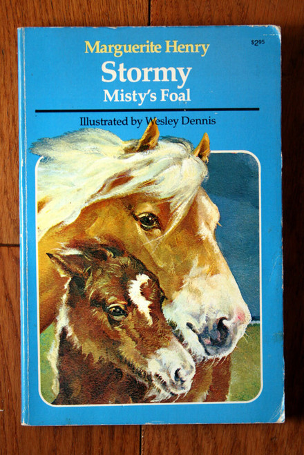 Stormy: Misty's Foal by Marguerite Henry 1981 Paperback Rand McNally & Company