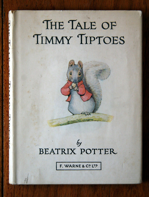 The Tale of Timmy Tiptoes by Beatrix Potter HC/DJ Frederick Warne & Co. Vintage