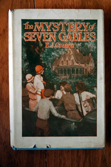 The Mystery of Seven Gables by E.J. Craine 1939 HC/DJ Books Inc. Children's