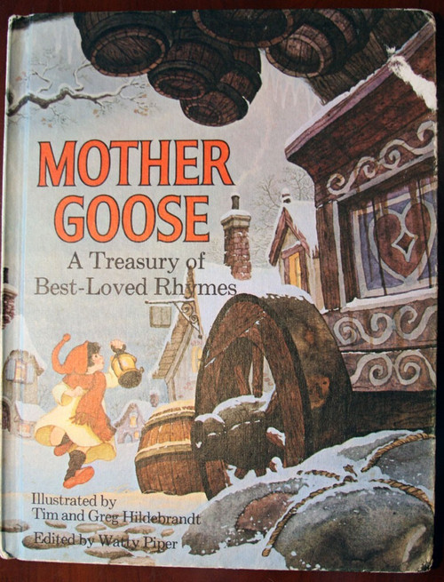MOTHER GOOSE A Treasury of Best-Loved Rhymes 1972 Tim Hildebrandt & Watty Piper