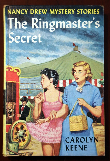 The Ringmaster's Secret by Carolyn Keene Nancy Drew #31 Yellow Hardcover 1953