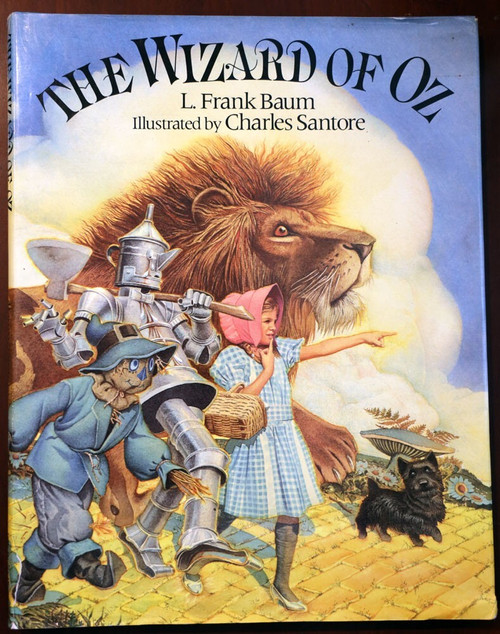 The Wizard of Oz by L. Frank Baum/Charles Santore 1991 Jelly Bean Press HC/DJ