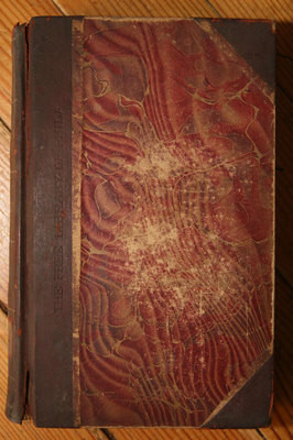 LOTHAIR by Right Honorable B. DISRAELI 1870 D. Appleton & Co. Antique Leather