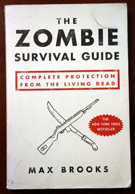 The Zombie Survival Guide by Max Brooks 2003 First Edition Trade Paperback HUMOR