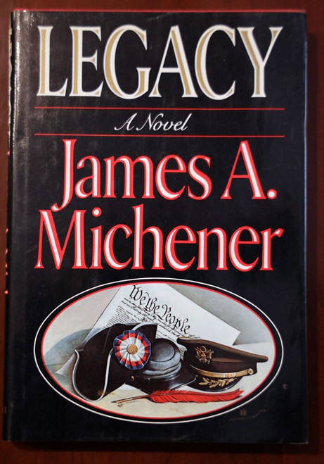 LEGACY by James A. Michener FIRST EDITION 1987 HC/DJ Vintage Novel