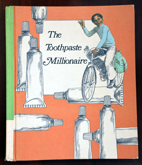 The Toothpaste Millionaire by Jean Merrill 1972 Vintage Weekly Reader Hardcover