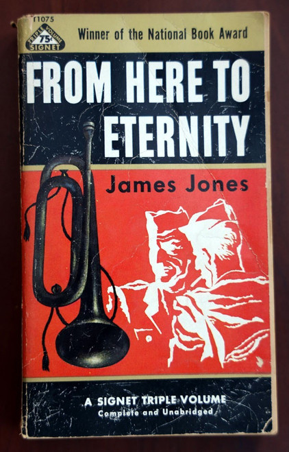 From Here to Eternity by James Jones 1953 Vintage Paperback Signet Triple Volume