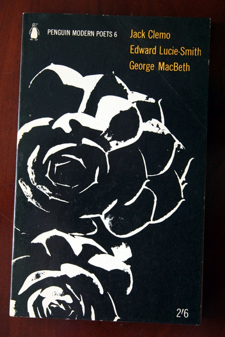 Jack Clemo - Edward Lucie-Smith - George MacBeth 1964 Vintage Penguin Books PB
